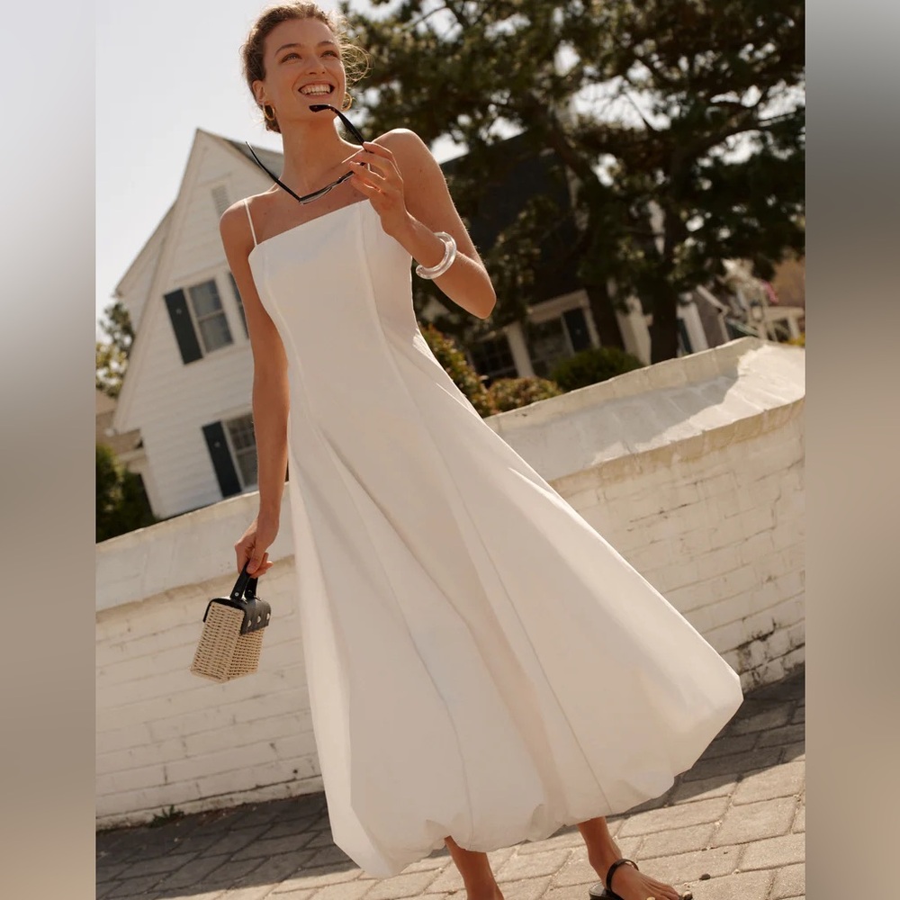 Tuckernuck Kivari White Midi Dress